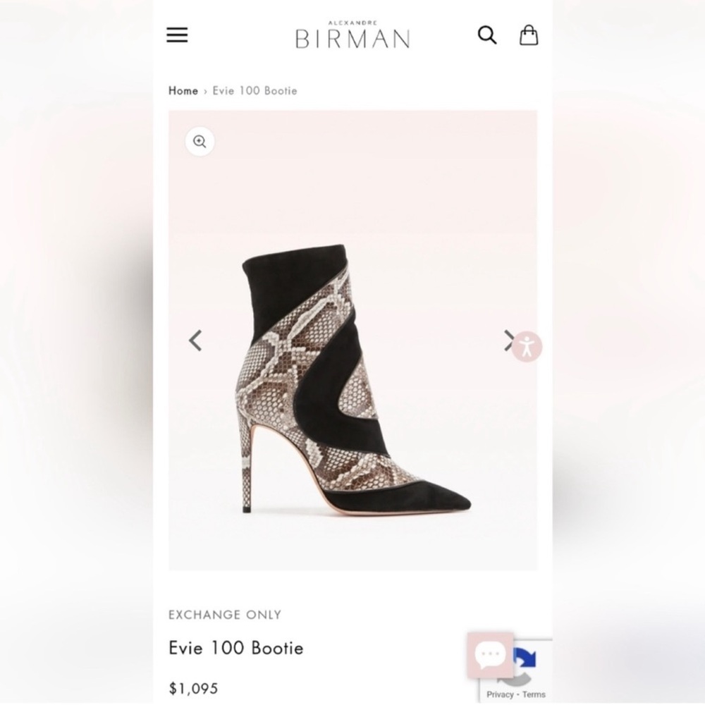 Alexandre Birman Python Evie Boots - image 1